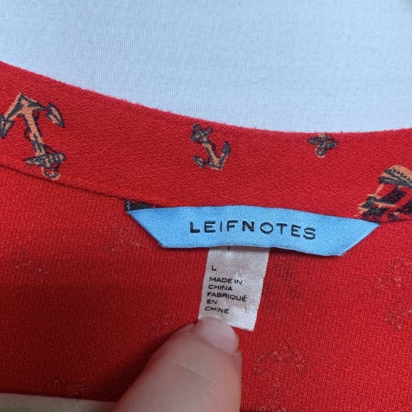 Leifnotes Red Pleated Sleeveless Midi Sundress - Picture 8 of 12